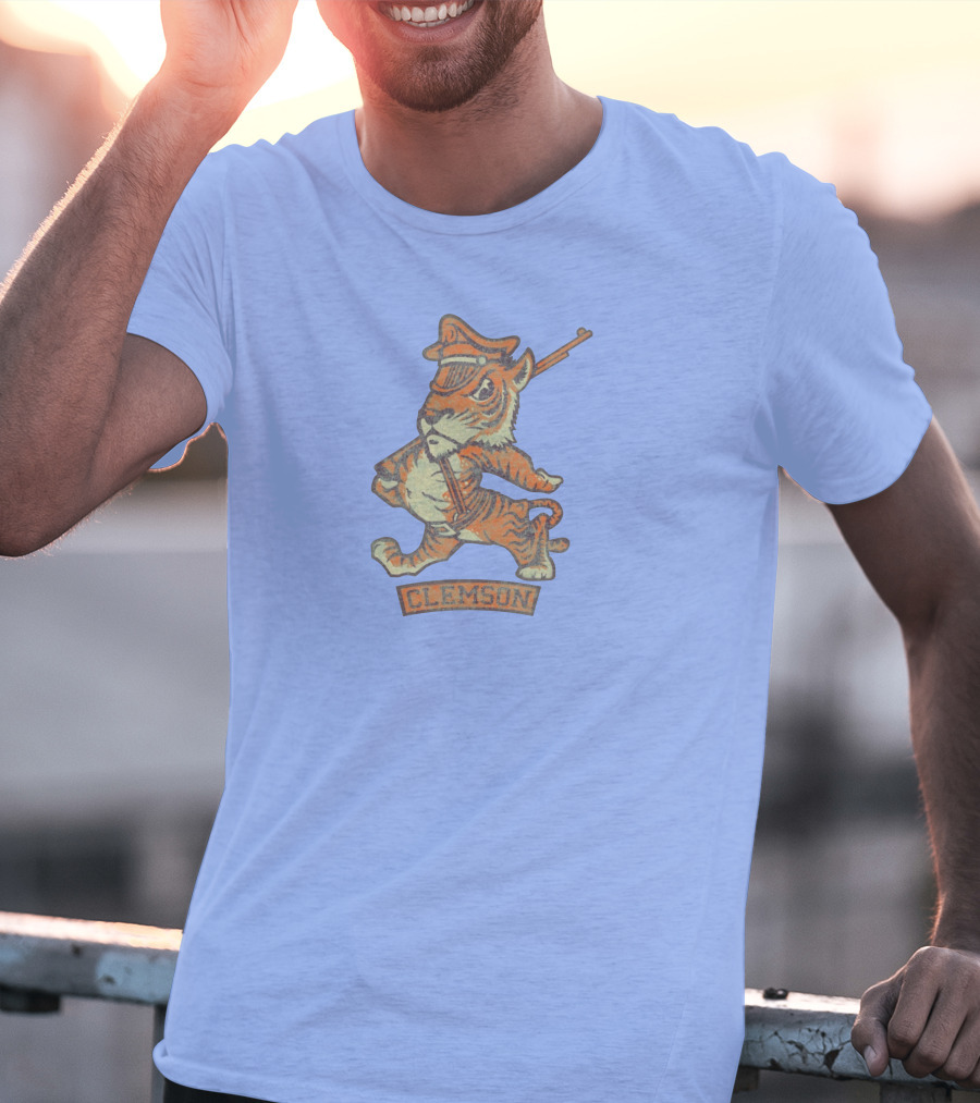 Clemson Marching Tiger Mascot T-Shirt
