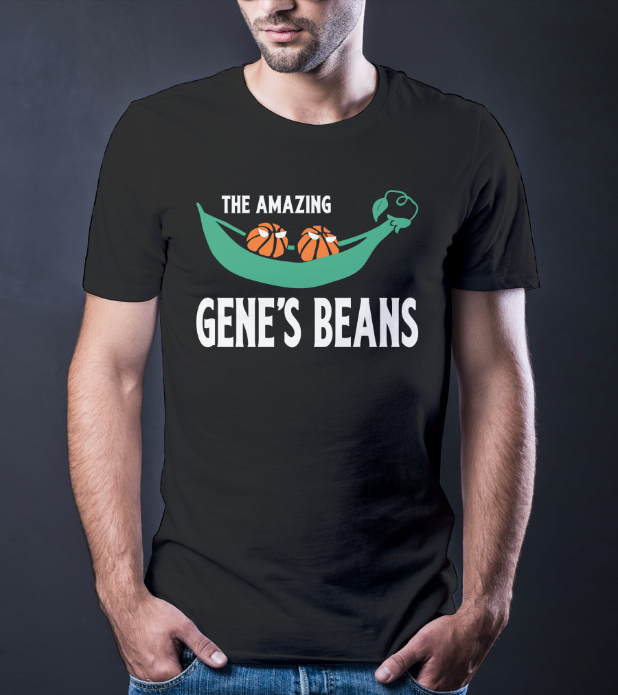 The Amazing Gene's Beans Basketball Peapod T-Shirt