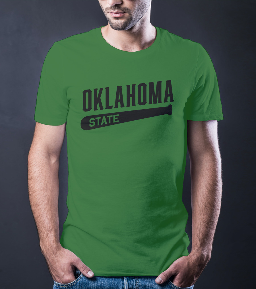 Oklahoma State Baseball Bat T-Shirt