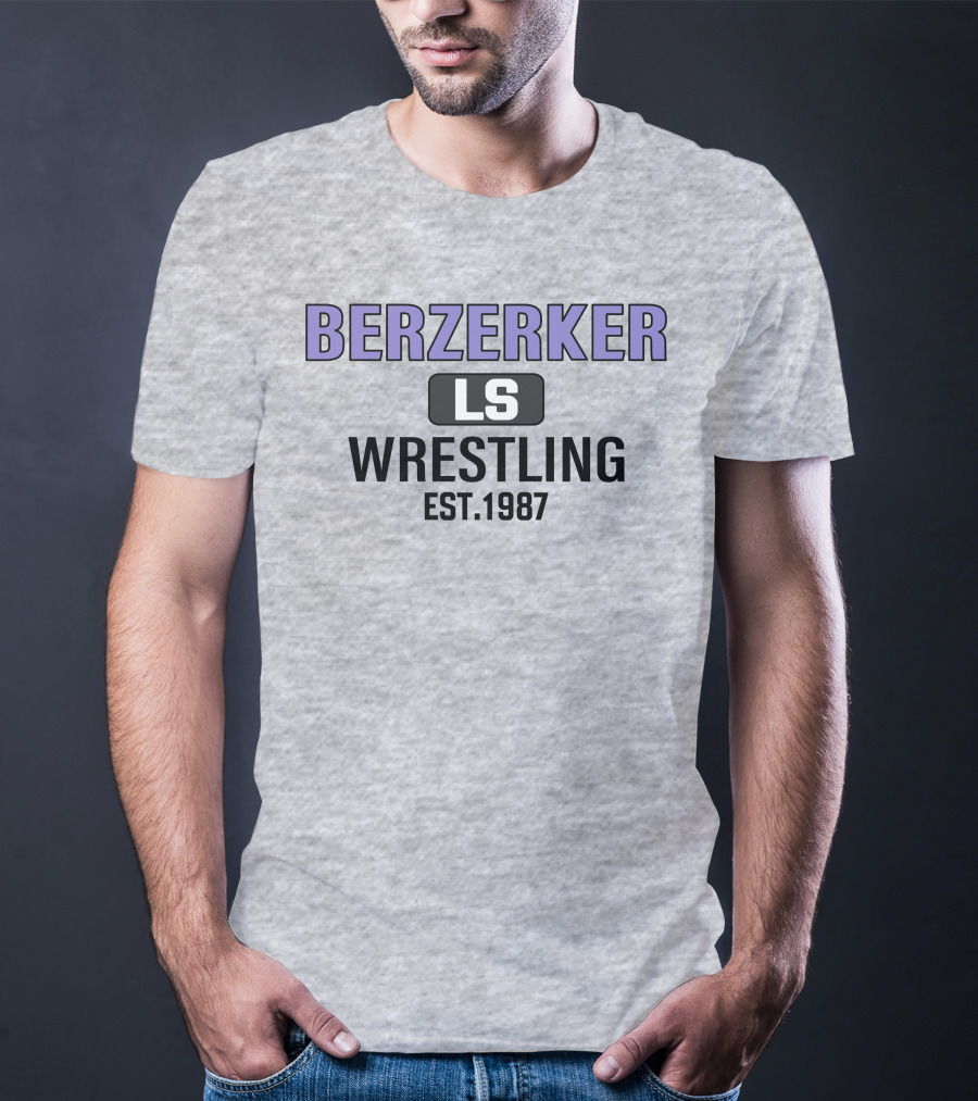 Berzerker LS Wrestling Est 1987 T-Shirt