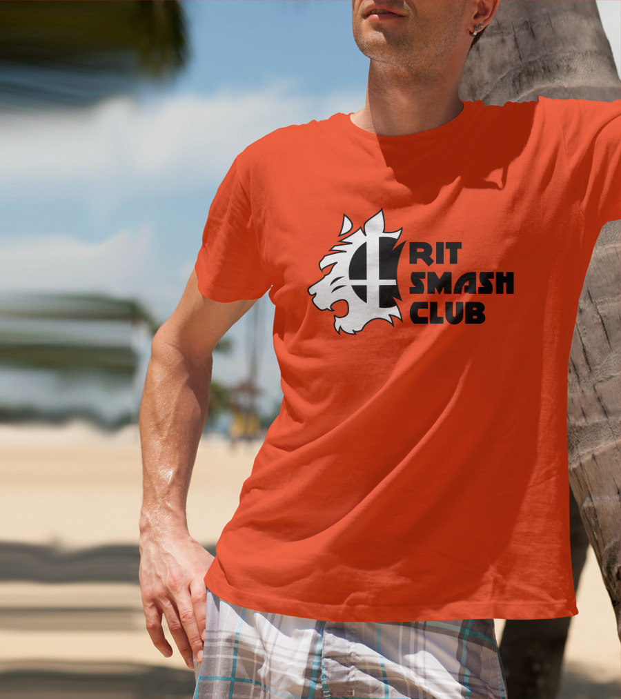 RIT Smash Club Super Smash Bros Tiger T-Shirt