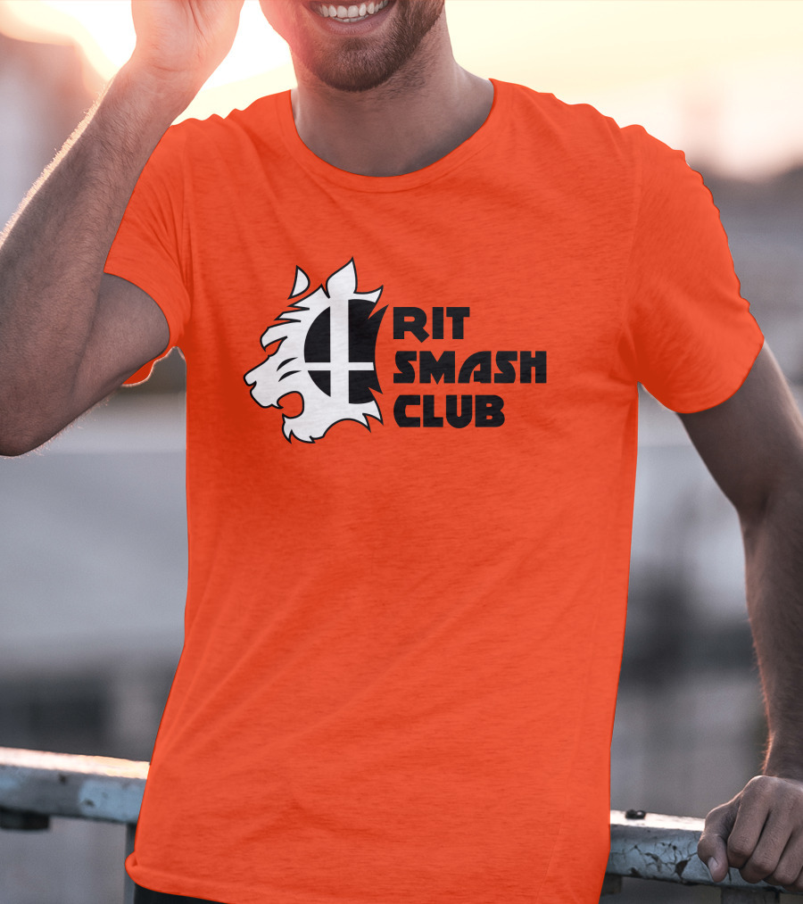RIT Smash Club Super Smash Bros Tiger T-Shirt