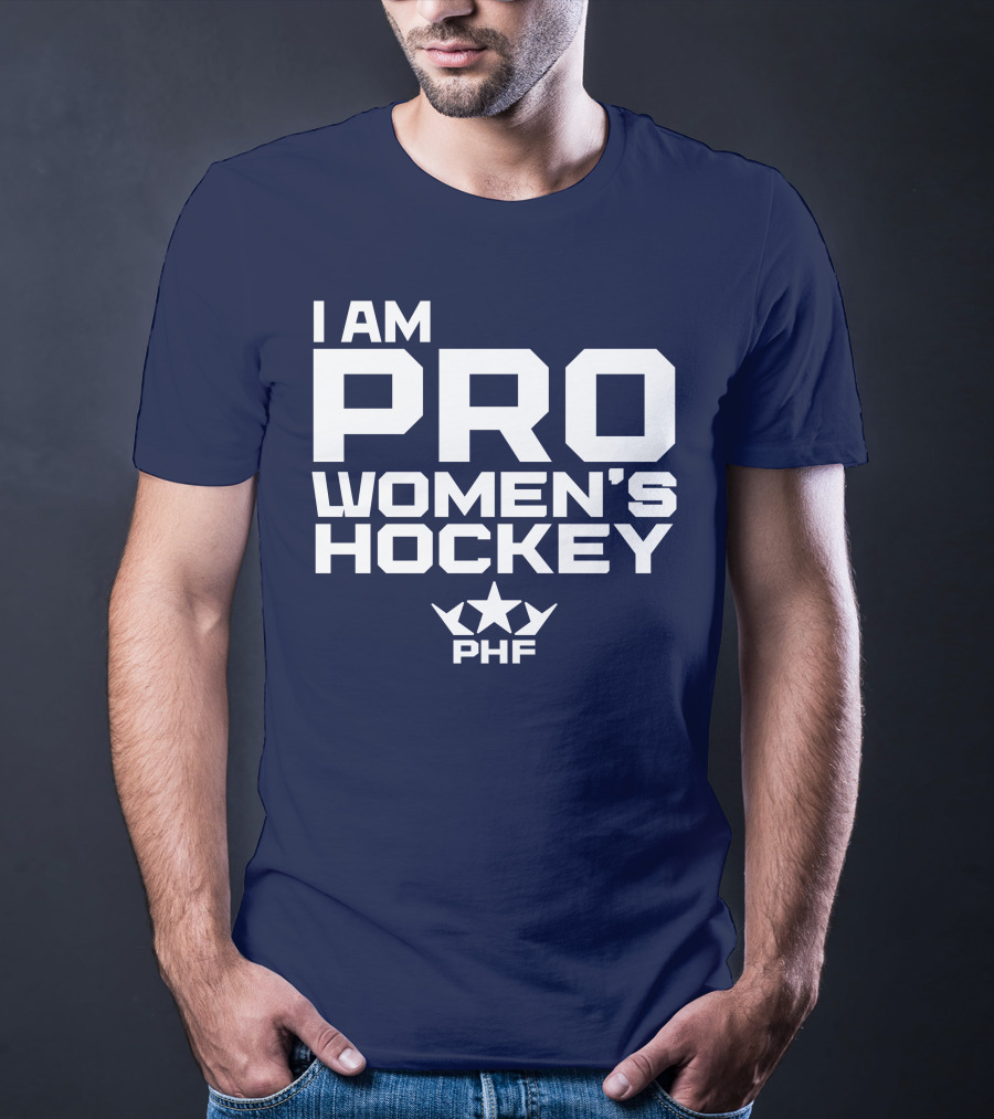 Arizona Coyotes I Am Pro Women's Hockey PHF T-Shirt