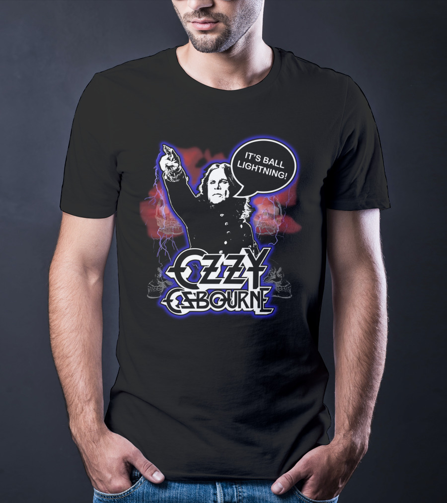 Ozzy Osbourne It's Ball Lightning T-Shirt