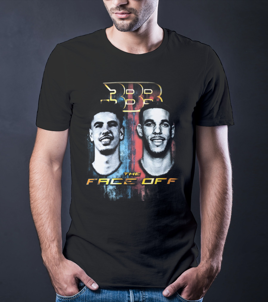 Big Baller Brand BBB Lamelo And Lonzo The Face Off T-Shirt