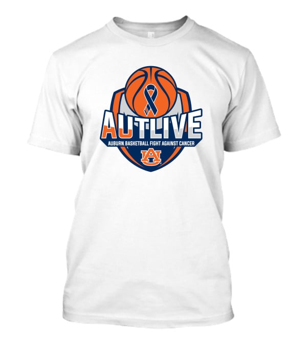 Autlive Auburn Basketball Fight Against Cancer T-Shirt