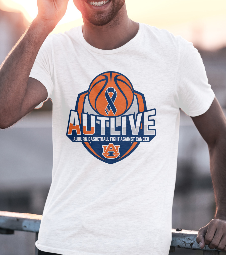 Autlive Auburn Basketball Fight Against Cancer T-Shirt