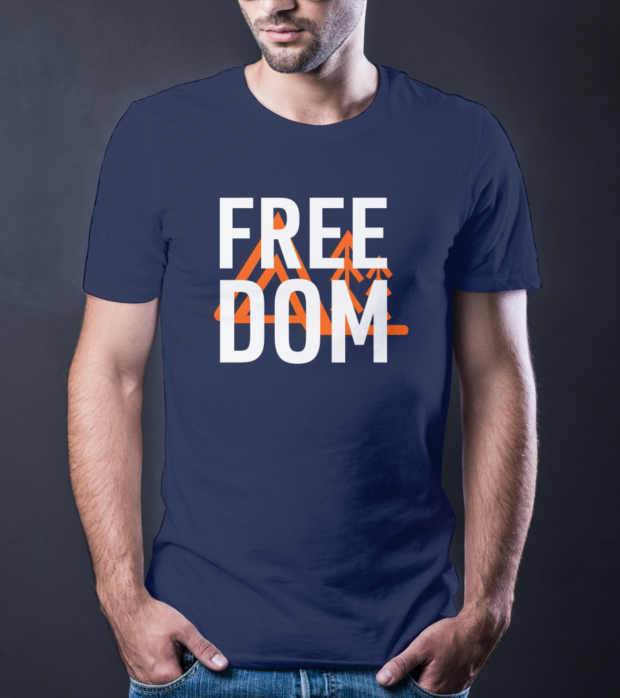 FREE DOM Mountains Adventure T-Shirt