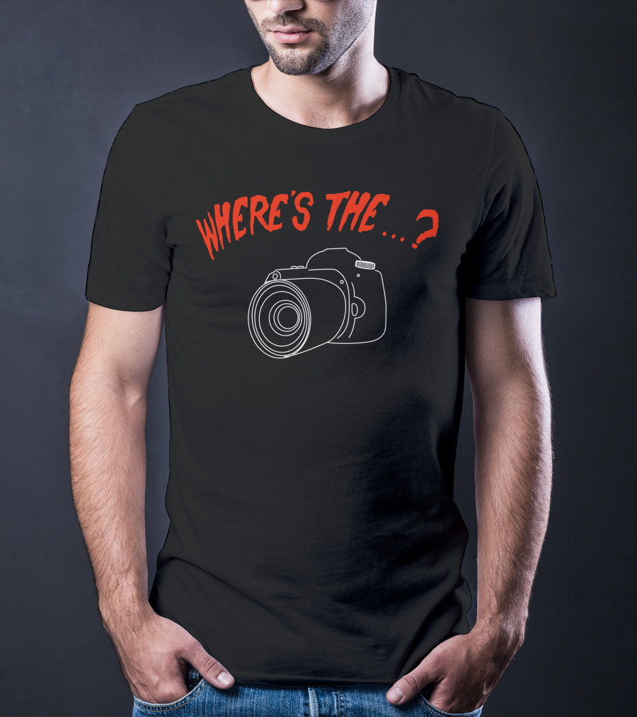 Murder With My Husband Where's The Camera Files T-Shirt