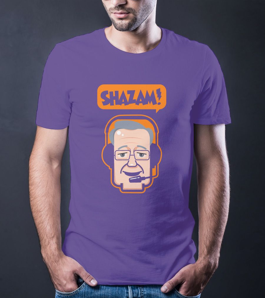 Shazam Al McCoy Cartoon Headset T-Shirt