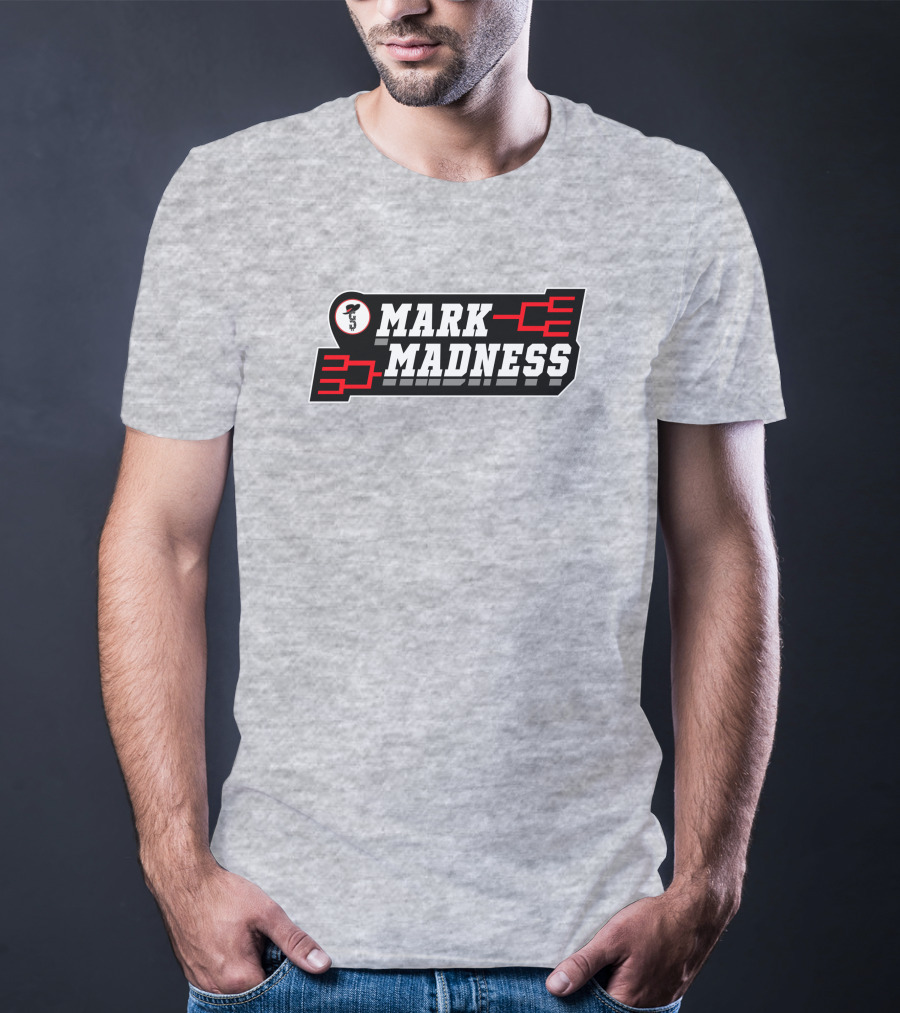Csc Gamblin' Gauchos Mark Madness Basketball Tournament Bracket T-Shirt