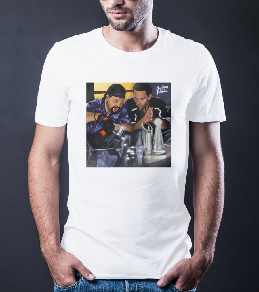 20 Years All About The Benjamins Ice Cube Mike Win On Set Scènes All About The Benjamins T-Shirt