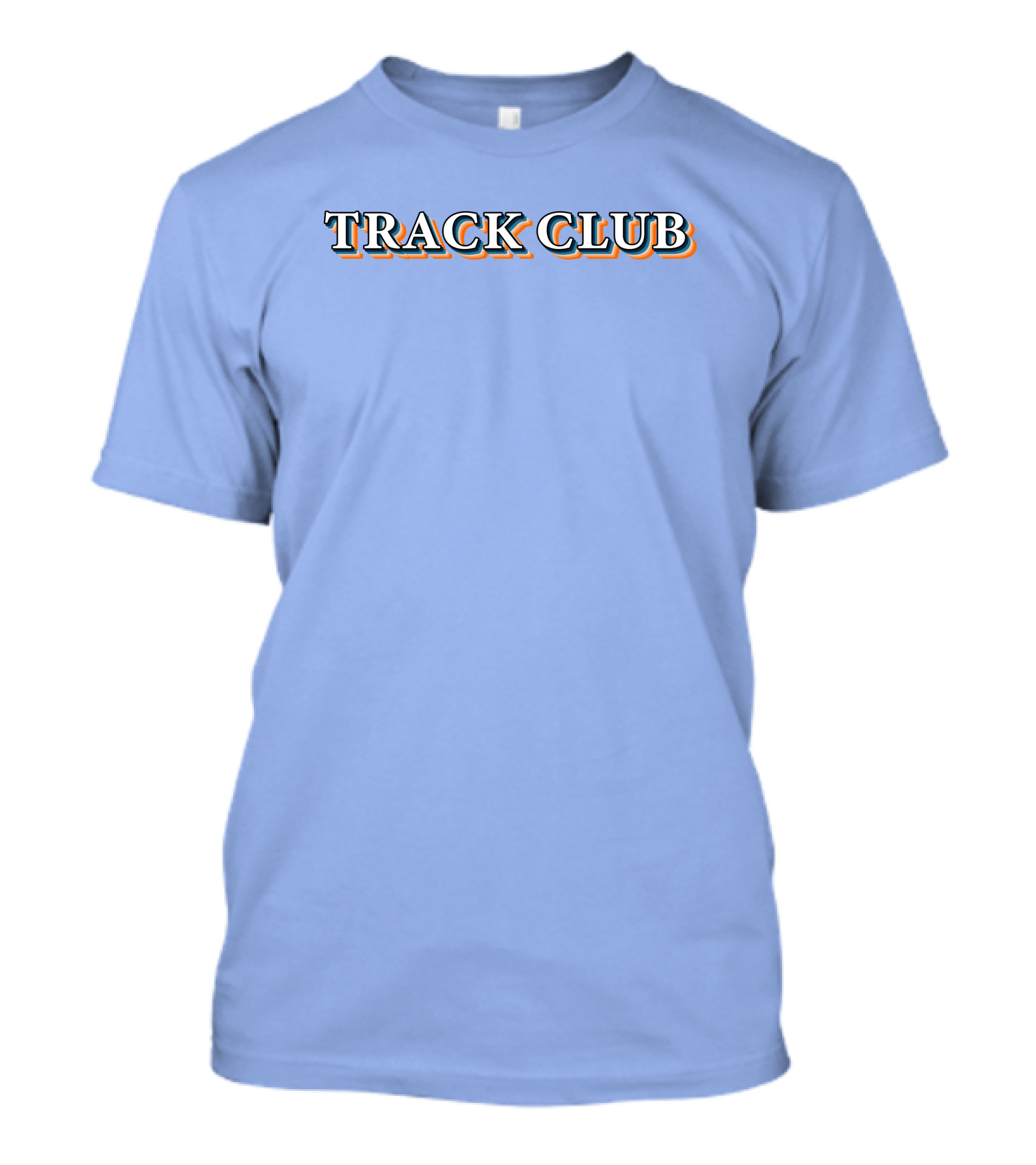 Nikki Hiltz Track Club Blue Bold Athletics T-Shirt
