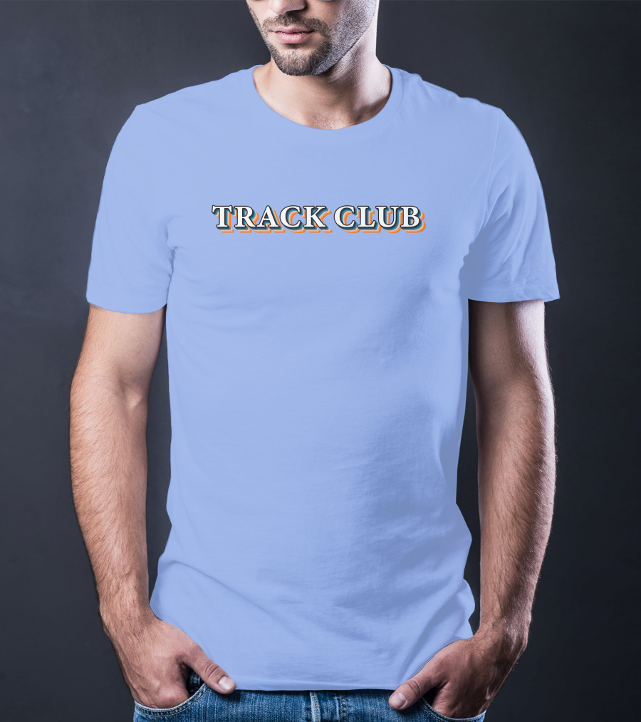 Nikki Hiltz Track Club Blue Bold Athletics T-Shirt