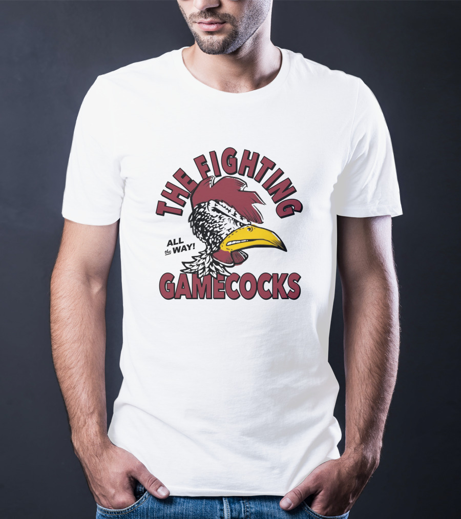 Corey Rucker South Carolina The Fighting Gamecocks All The Way T-Shirt