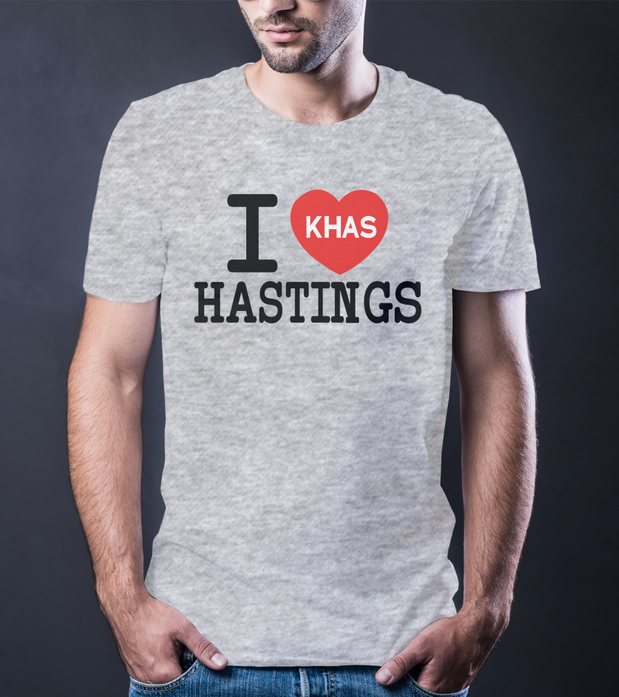 I Love Khas Hastings T-Shirt