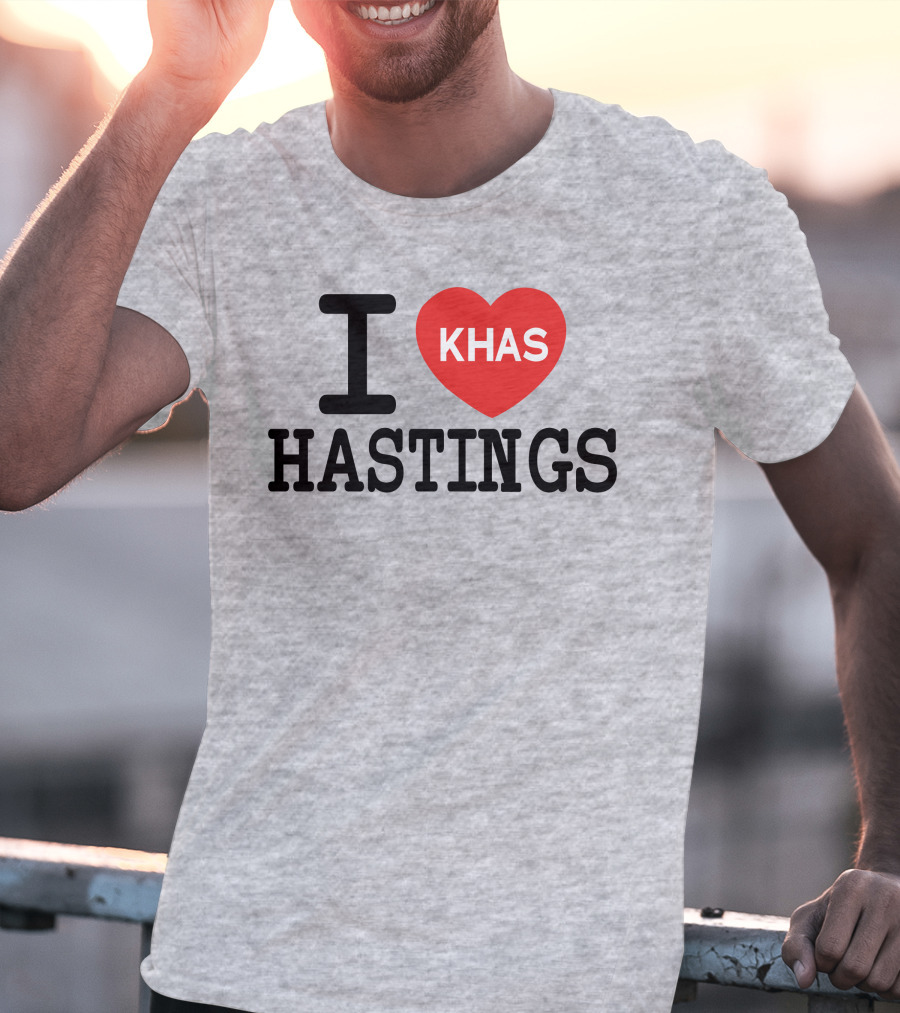 I Love Khas Hastings T-Shirt