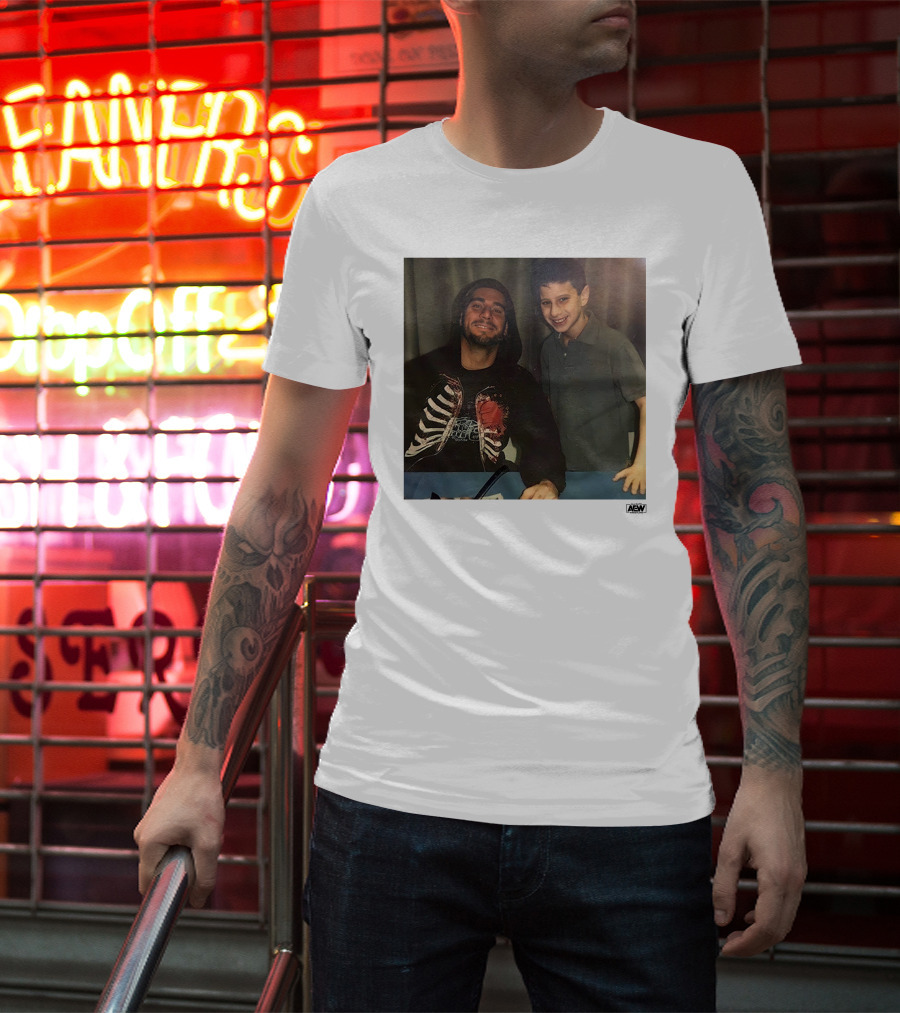 MJF Meet And Greet Signed Autograph AEW Shop Exclusive T-Shirt