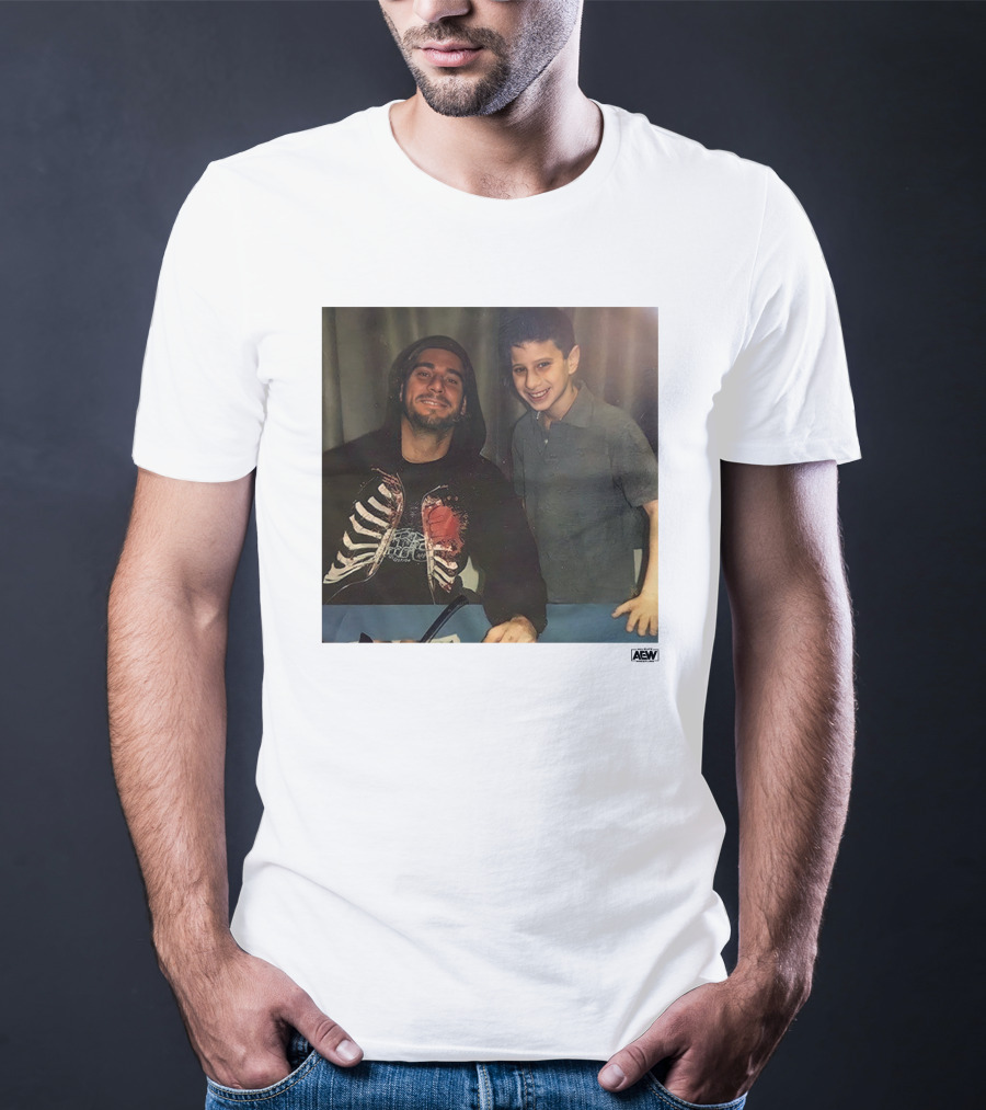 MJF Meet And Greet Signed Autograph AEW Shop Exclusive T-Shirt