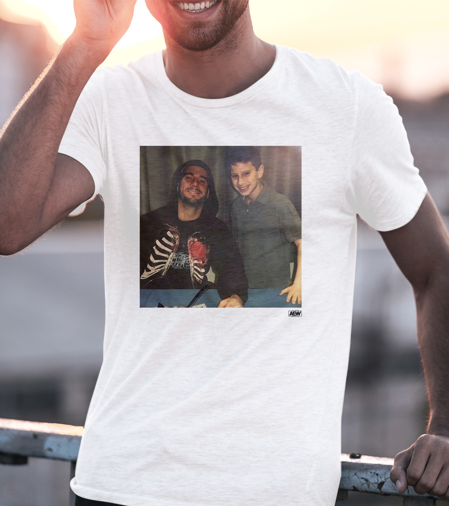 MJF Meet And Greet Signed Autograph AEW Shop Exclusive T-Shirt