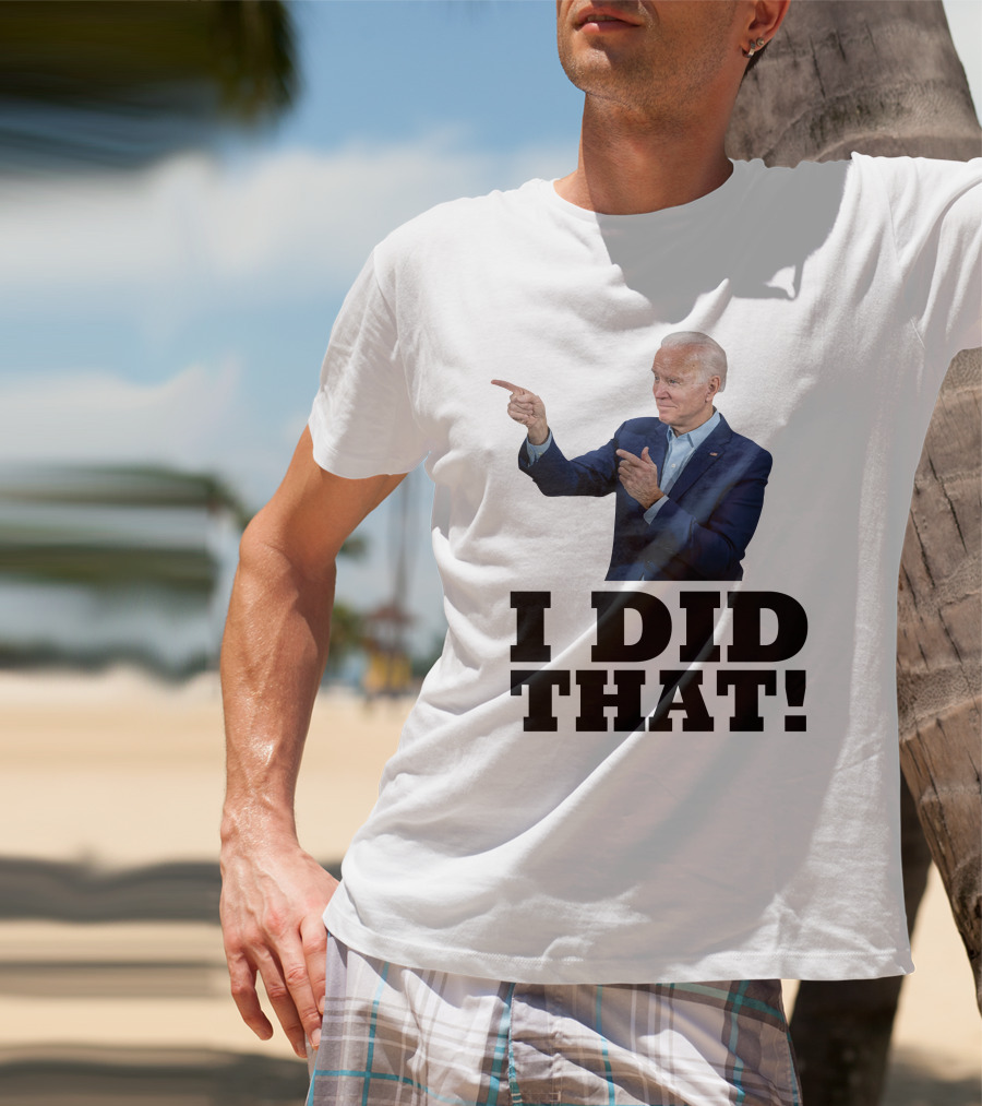 I Did That Jb Pointing Gesture T-Shirt