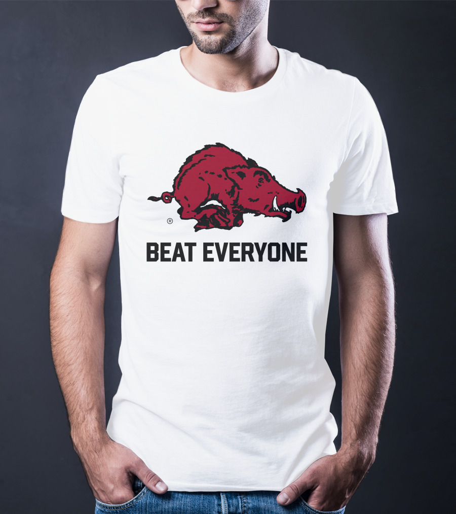 Beat Everyone Razorback Football T-Shirt