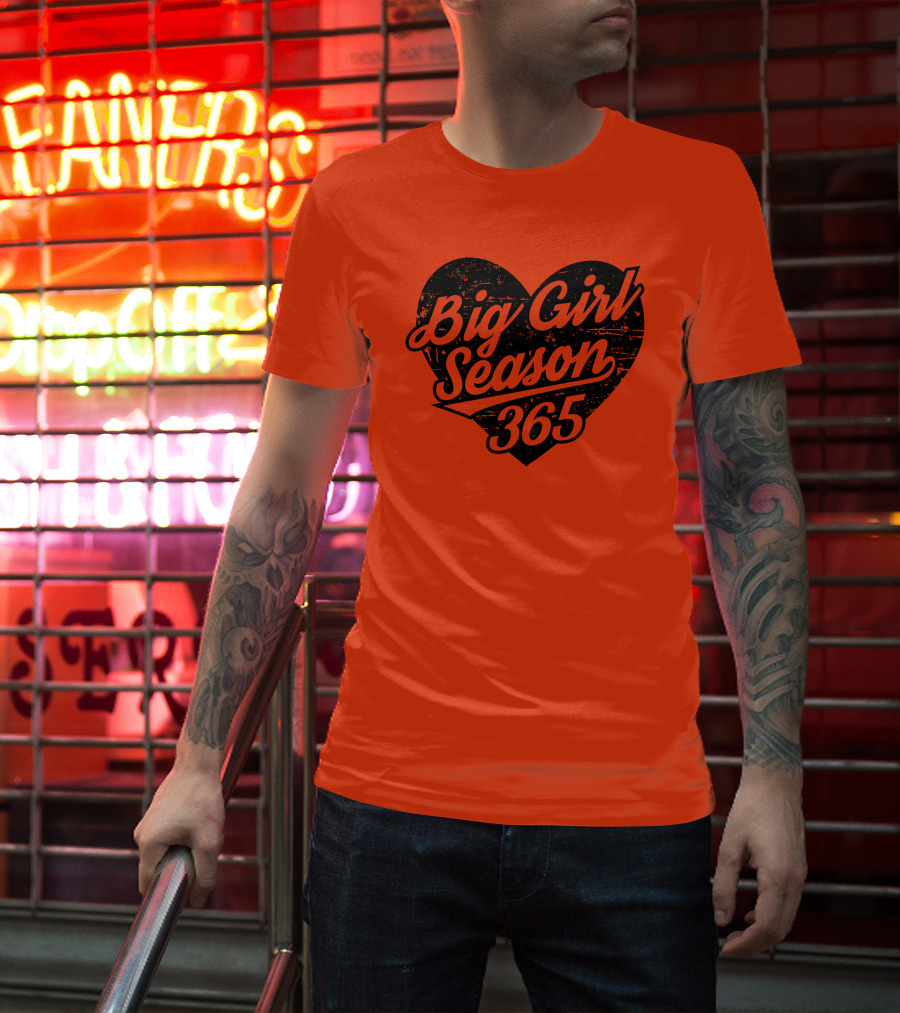 Big Girl Season 365 Heart T-Shirt