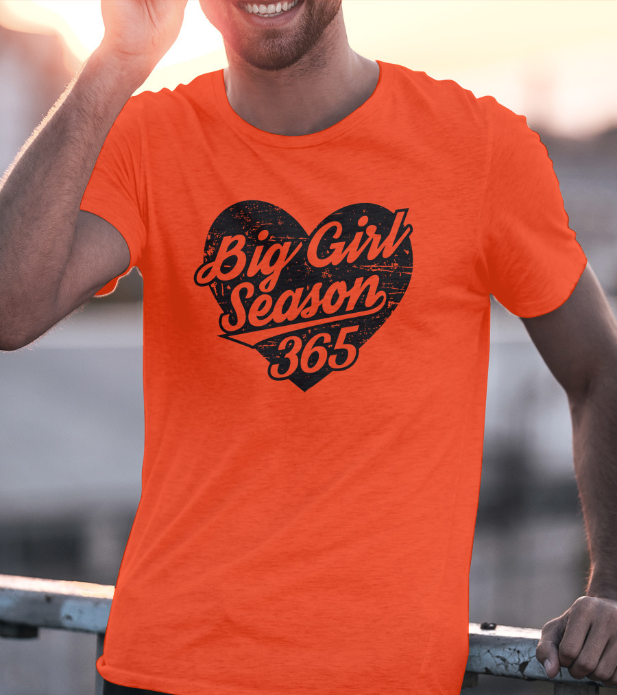 Big Girl Season 365 Heart T-Shirt