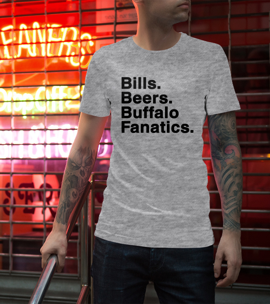 Bills Beers Buffalo Fanatics T-Shirt