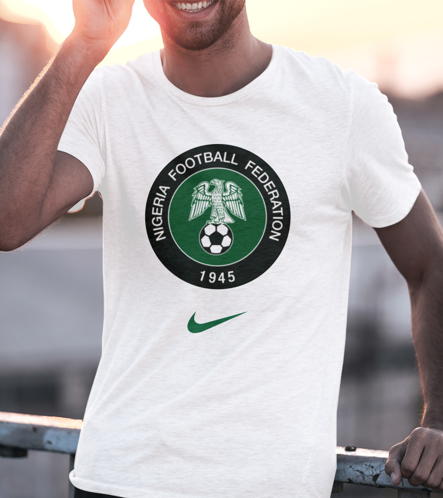 Fast Track Nigeria Football Federation 1945 Super Eagles Crest T-Shirt