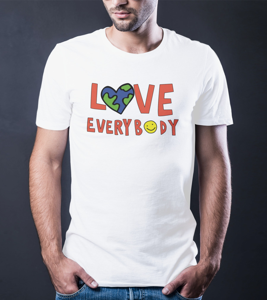 Marquez Valdes Scantling Love Everybody Heart Earth Smile Merch T-Shirt