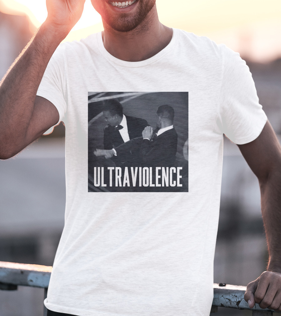 Ultraviolence He Hit Me And It Felt Like A Kiss Black And White Iconic Moment T-Shirt