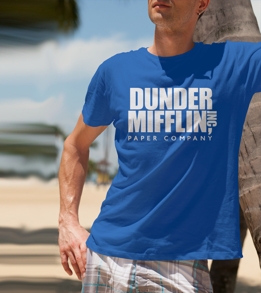 Rainnwilson Dunder Mifflin Inc Paper Company T-Shirt