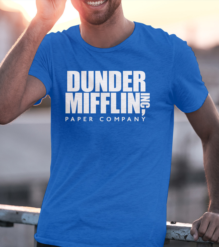 Rainnwilson Dunder Mifflin Inc Paper Company T-Shirt