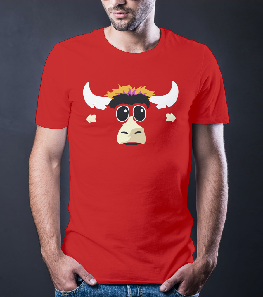 Benny The Bull Obama Chicago Bulls Mascot T-Shirt