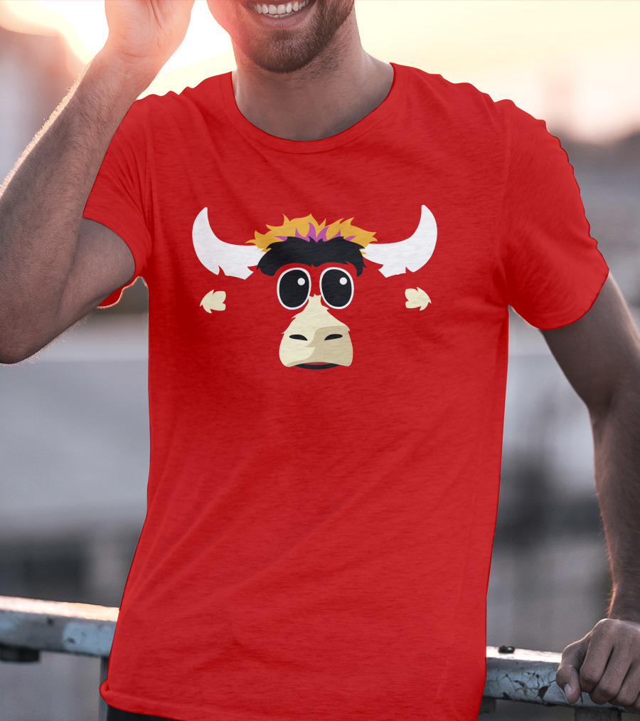 Benny The Bull Obama Chicago Bulls Mascot T-Shirt
