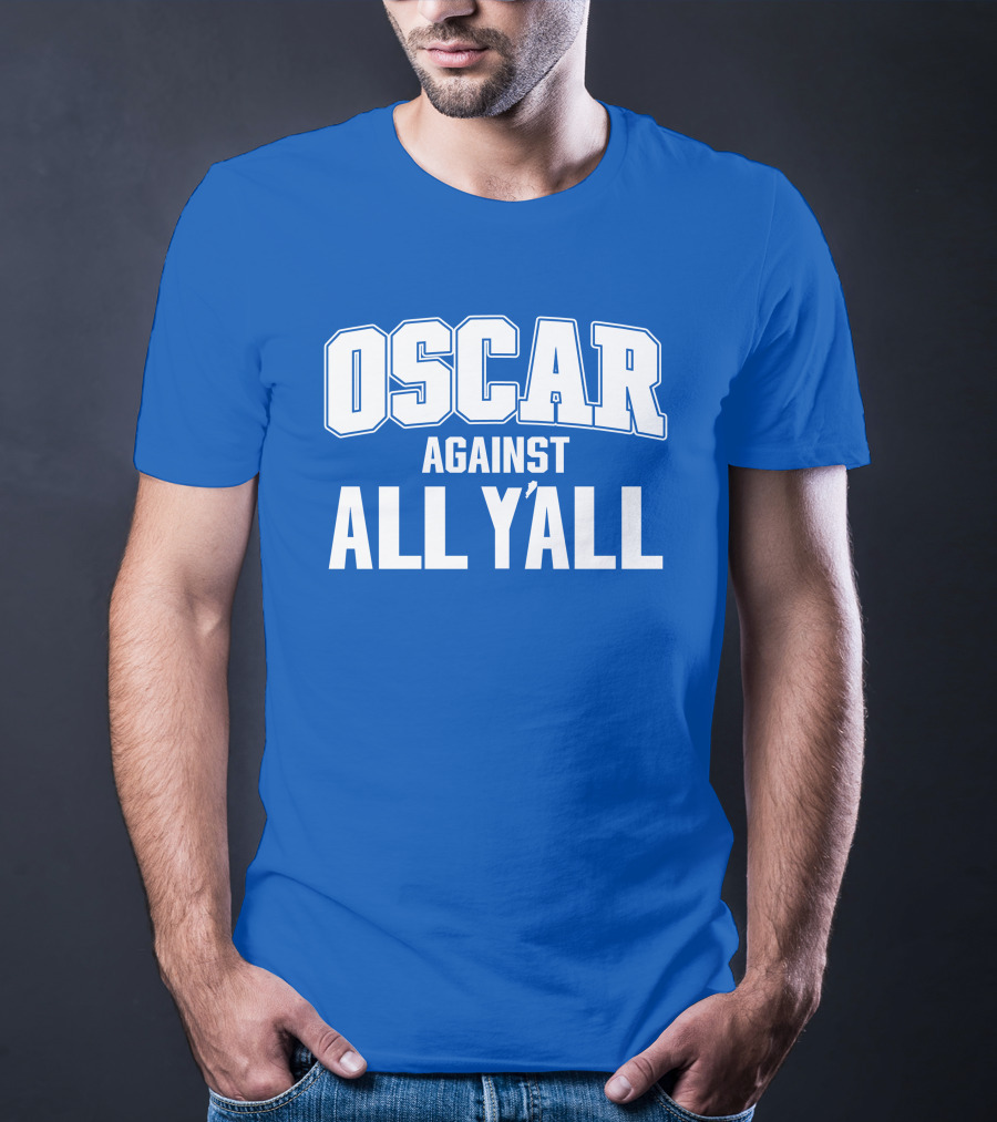 Oscar Tshiebwe Against All Y'all Kentucky Branded Merch T-Shirt