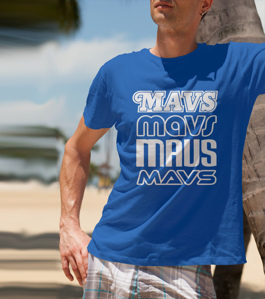 Fan Appreciation Night Mavs Mffl Brad Townsend Mavs Home Game 36 Mavs Typography T-Shirt