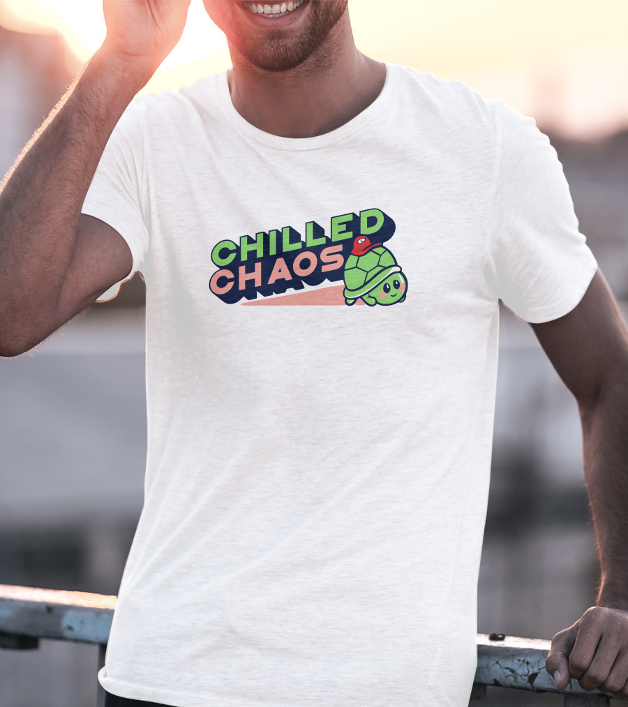 Chilledchaos Chilled Chaos Turtle Gaming Character T-Shirt