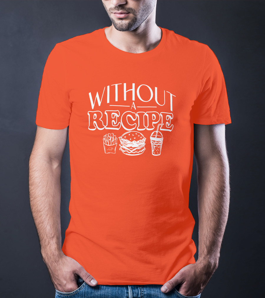The Try Guys Merch Without Recipe Fast Food Icons T-Shirt