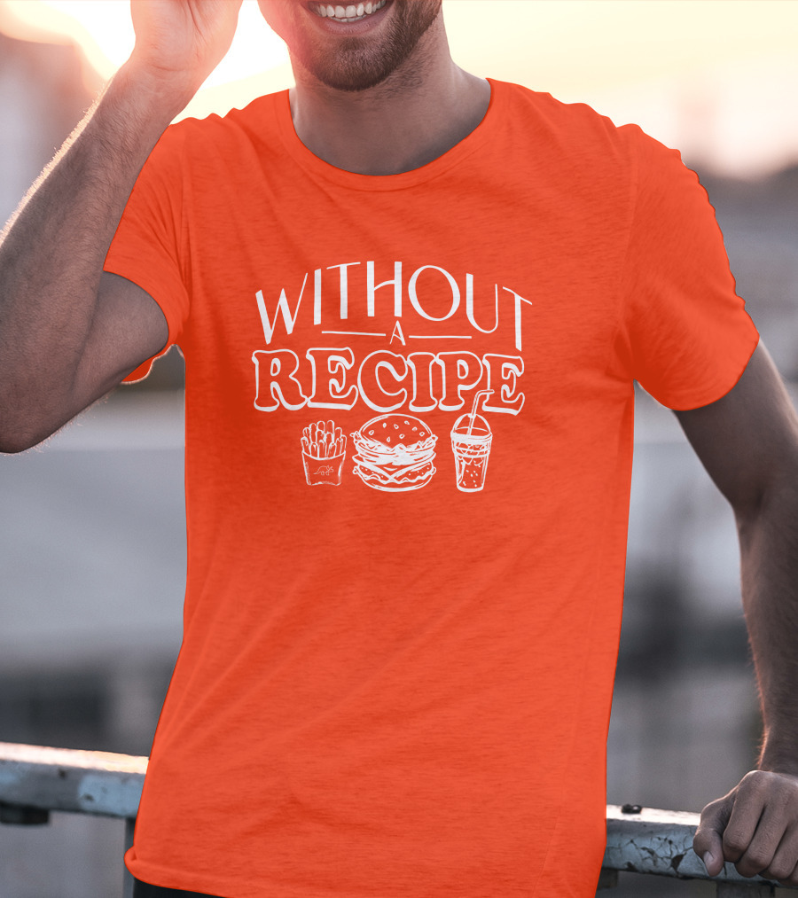 The Try Guys Merch Without Recipe Fast Food Icons T-Shirt