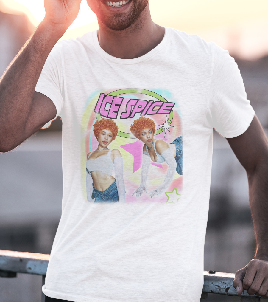 Ice Spice Retro Aesthetic Aljazeera300 T-Shirt
