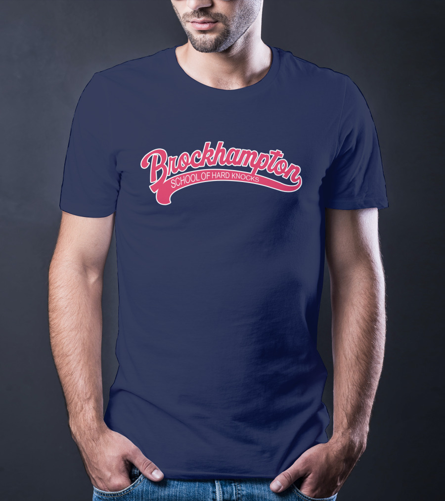 Brockhampton School Of Hard Knocks Retro Script T-Shirt