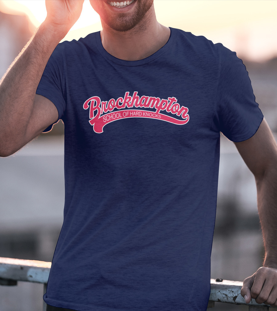 Brockhampton School Of Hard Knocks Retro Script T-Shirt