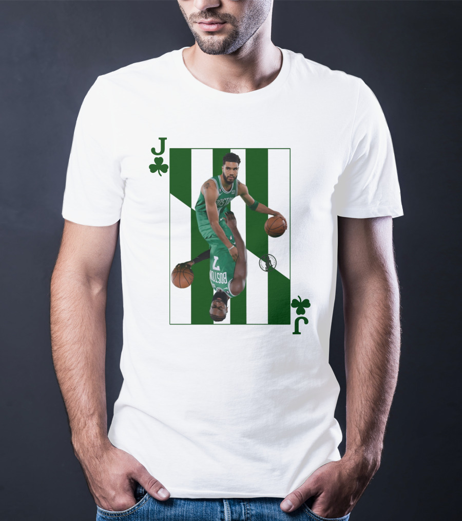 Pepito Brogdon Jays Brown Bleed Green Celtics Playing Card T-Shirt