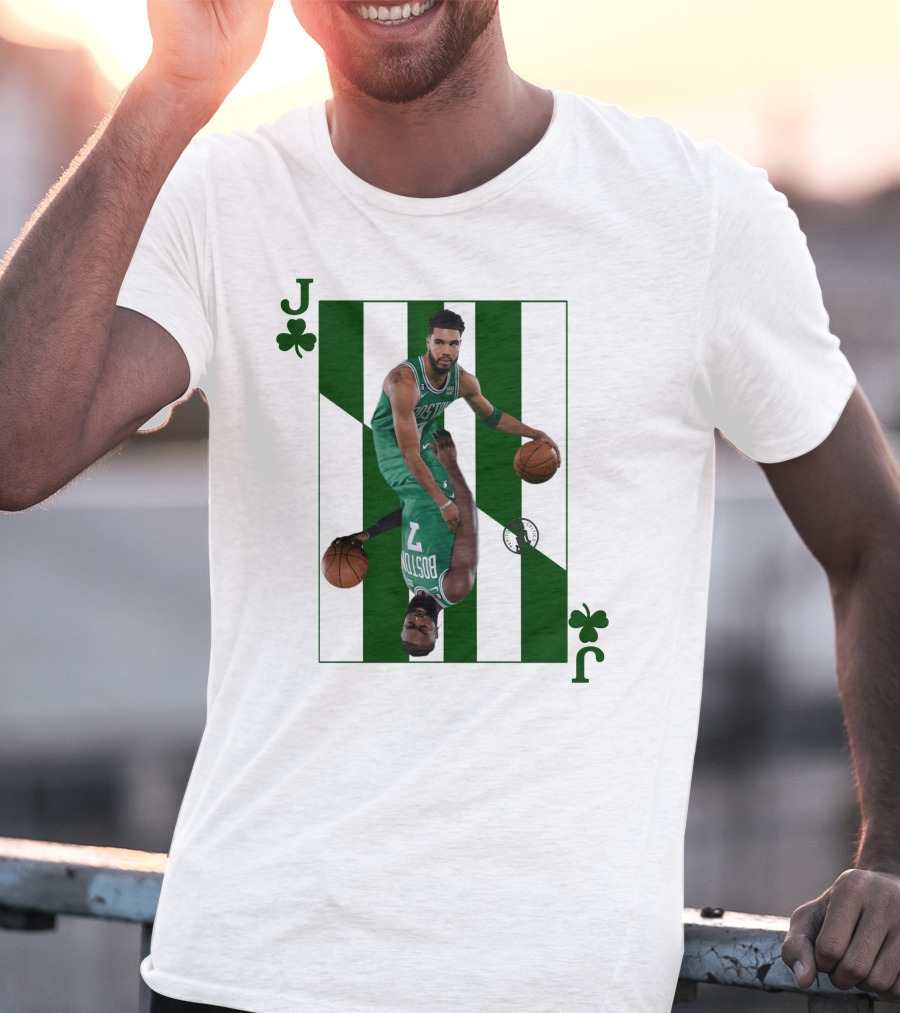 Pepito Brogdon Jays Brown Bleed Green Celtics Playing Card T-Shirt