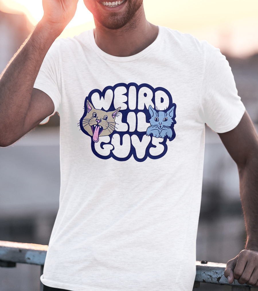 Cats Being Weird Lil Guys Weird Little Guys T-Shirt
