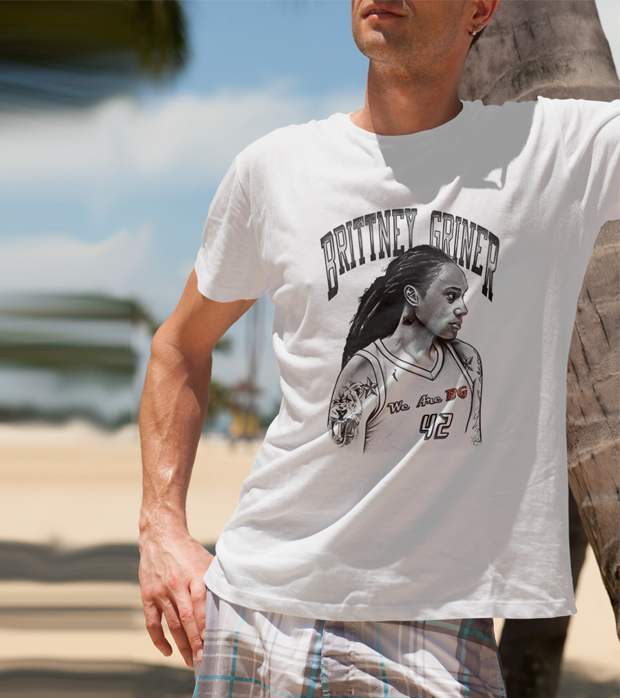 Brittney Griner We Are BG 42 T-Shirt