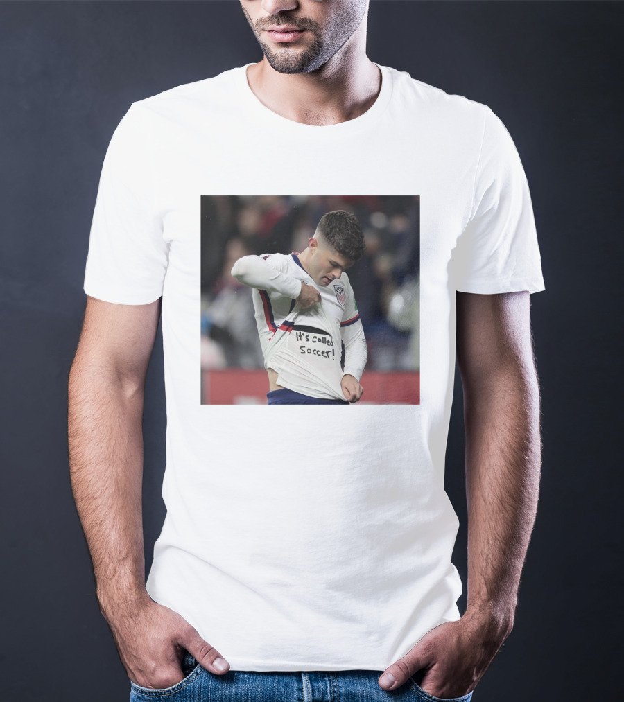 Usa Soccer It's Called Soccer Christian Pulisic Soccer T-Shirt