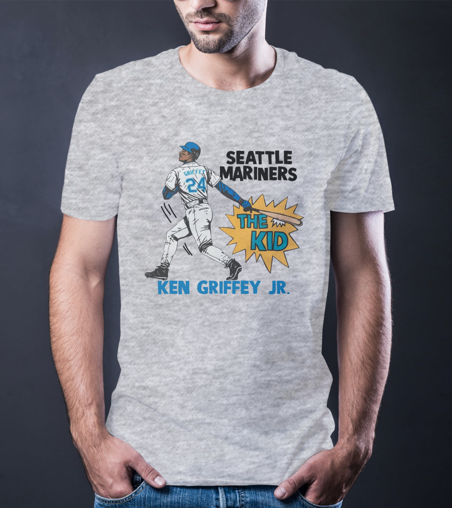 Seattle Mariners The Kid Ken Griffey Jr. 24 T-Shirt